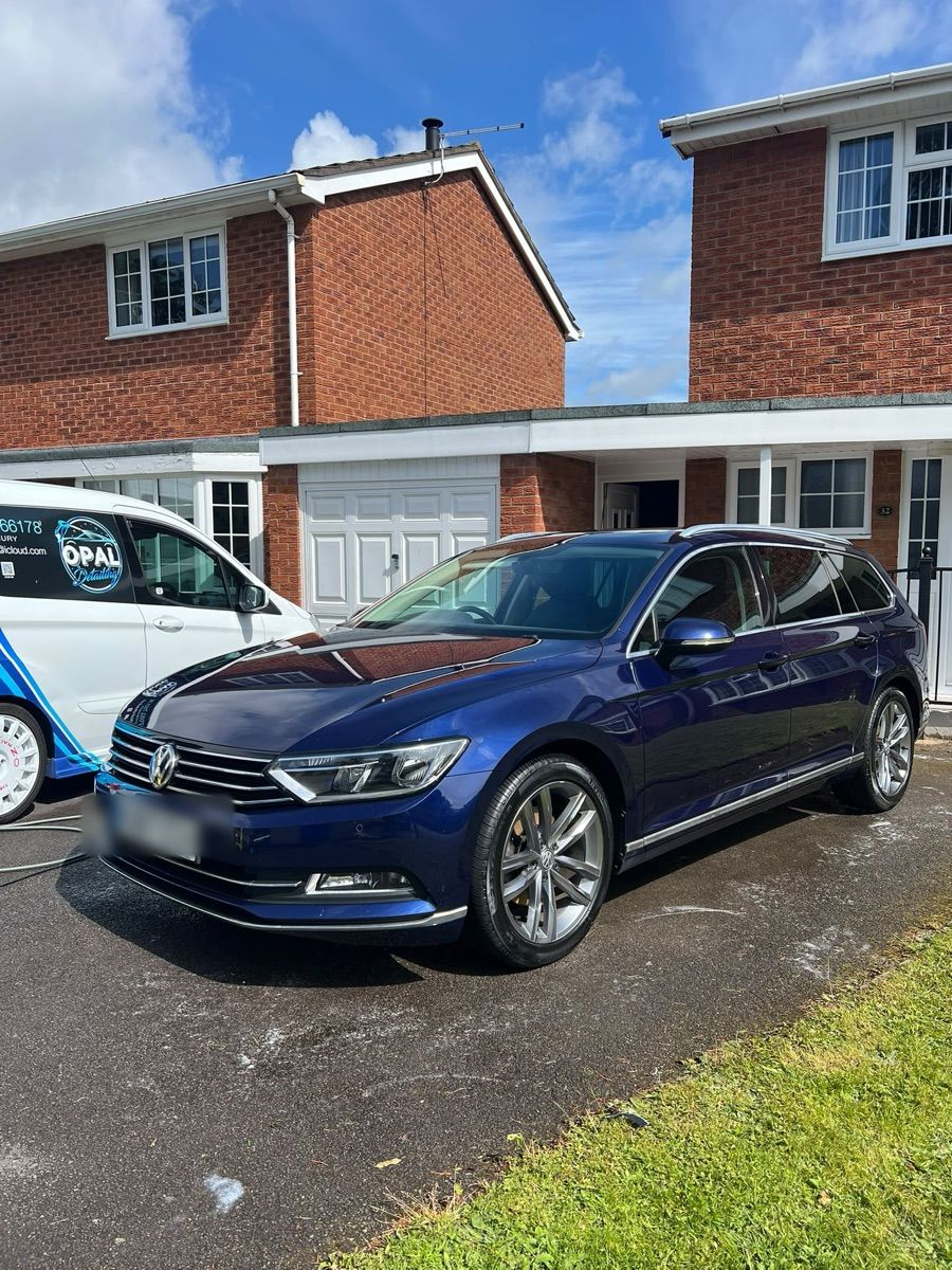 Volkswagen Passat after a detail by OPAL Detailing, Shrewsbury
